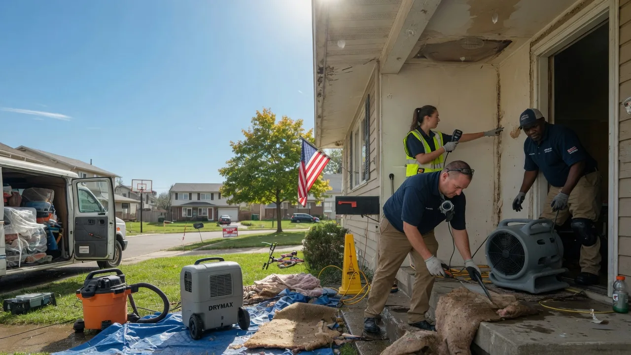Water Damage Restoration in Drew, MS near me